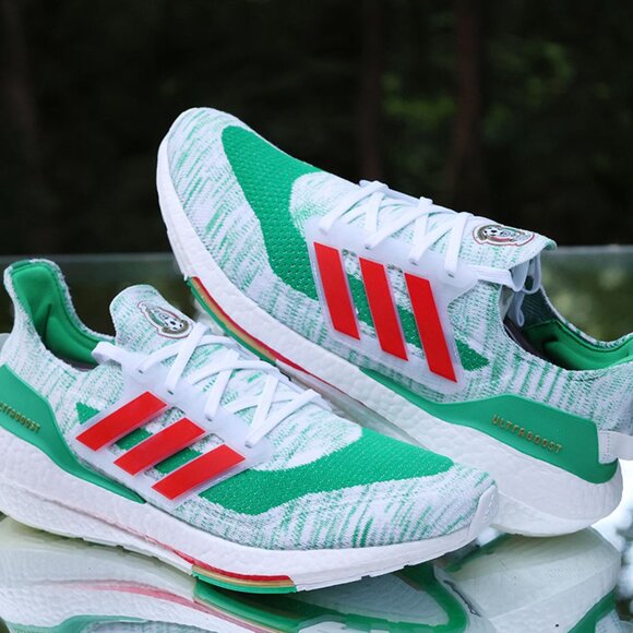 Adidas Ultraboost 21 Mexico National Soccer Team Men’s Size 13 - Picture 3 of 11